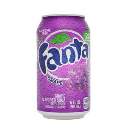 12 kpl 0,355 L Fanta Grape