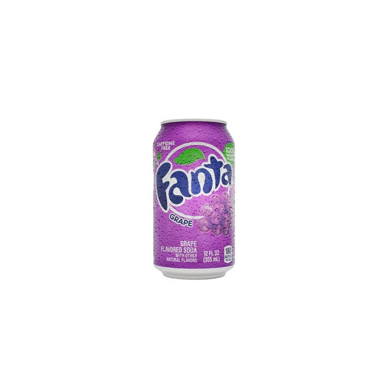 12 kpl 0,355 L Fanta Grape