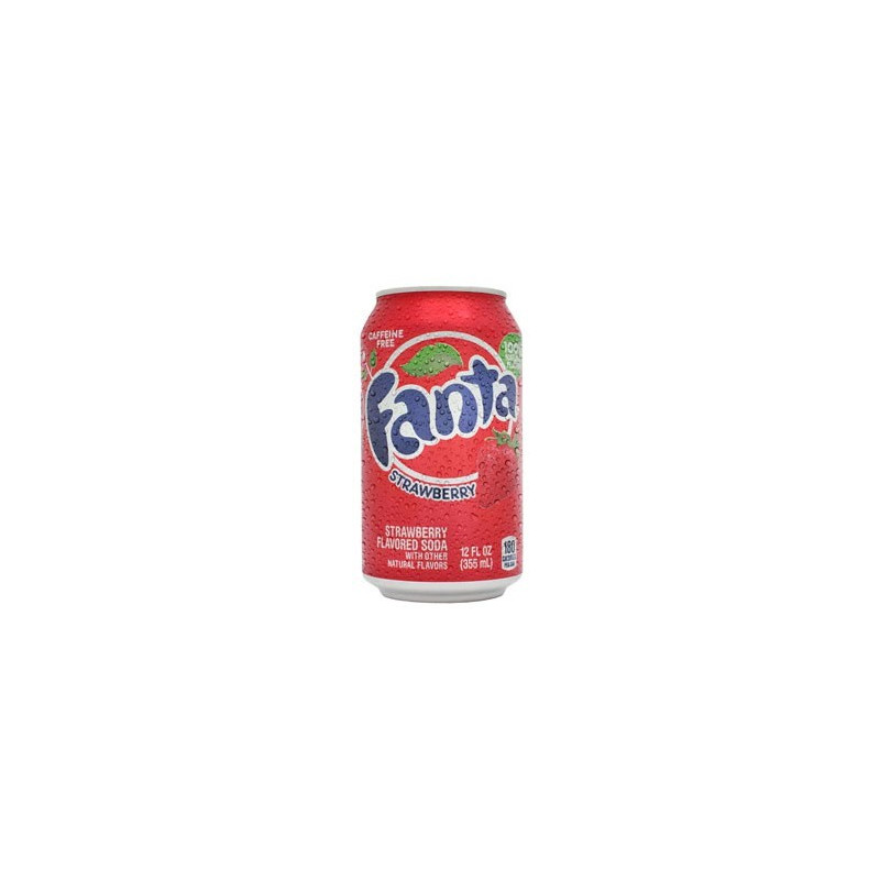 12 kpl 0,355 L Fanta Strawberry (sis.pantti)